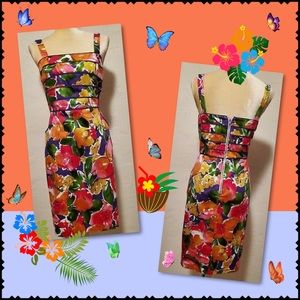 Spense Floral Sheath Dress